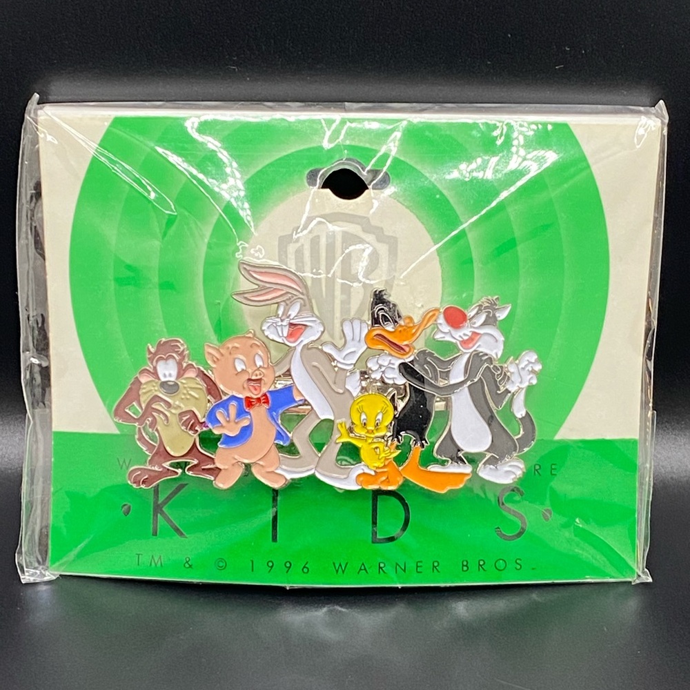 Warner Brothers Looney Tunes Cartoons Kids Hair Barrette/Clip 1996 New